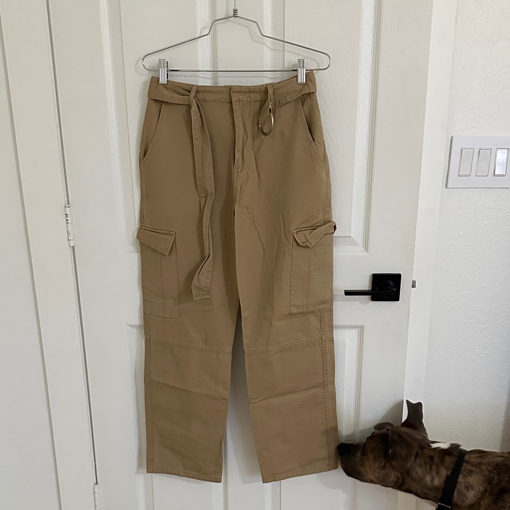 Tan Cargo Pants